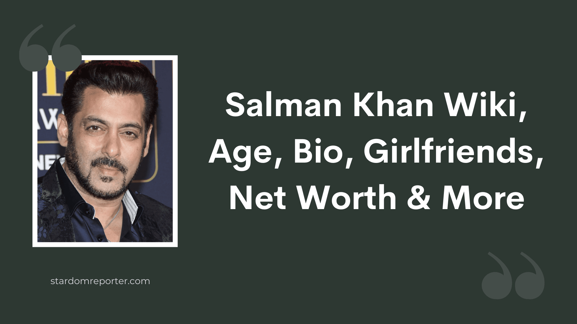 Salman Khan Wiki, Age, Bio, Girlfriends, Net Worth & More - 11