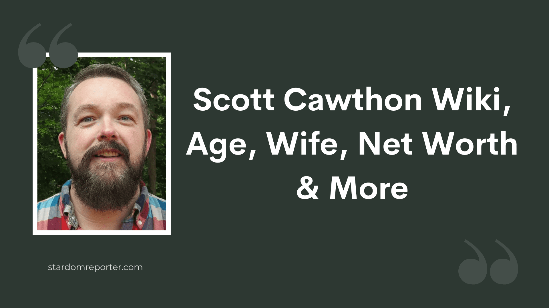 Scott Cawthon Wiki, Age, Wife, Net Worth & More - 1