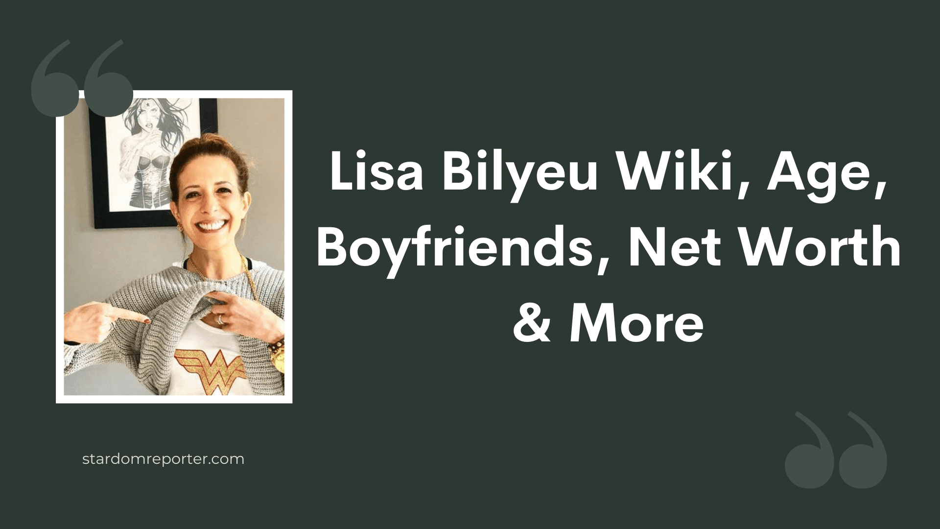 Lisa Bilyeu Wiki, Age, Bio, Husband, Net Worth & More - 33