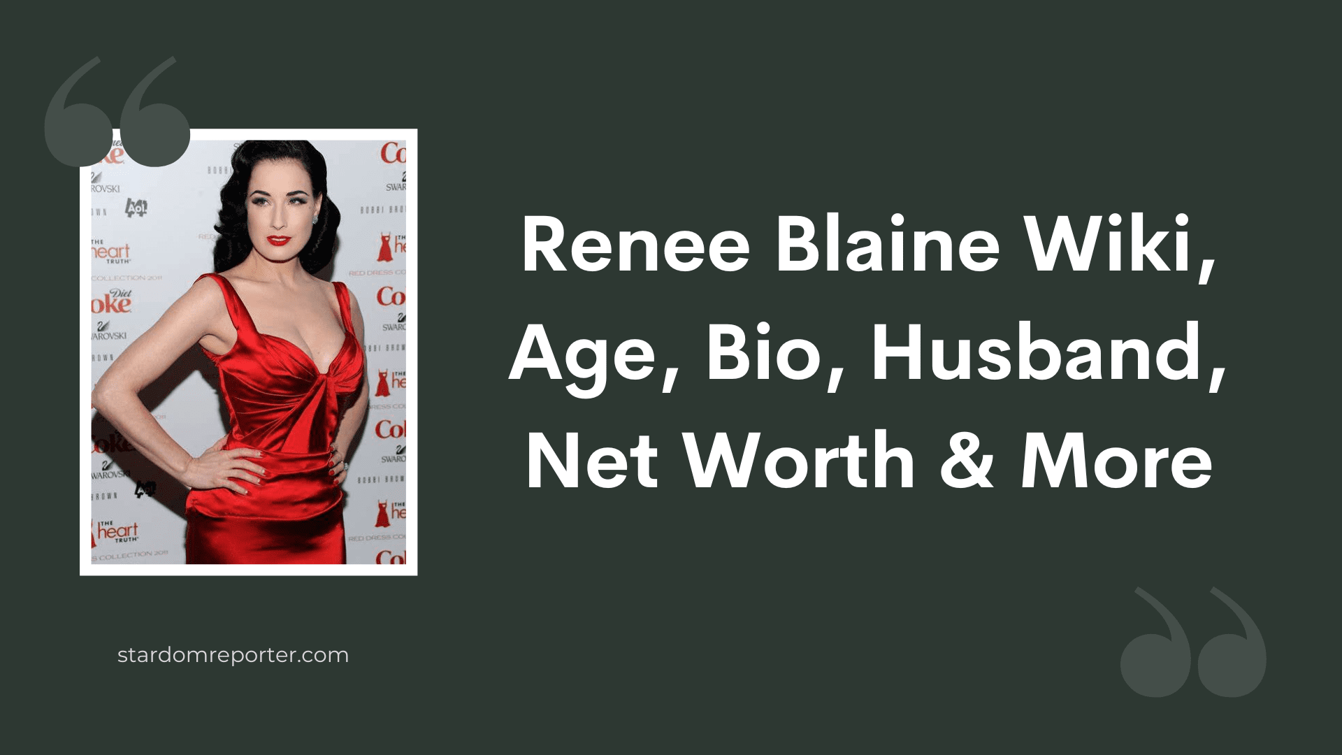 Renee Blaine Wiki, Age, Bio, Husband, Net Worth & More - 7