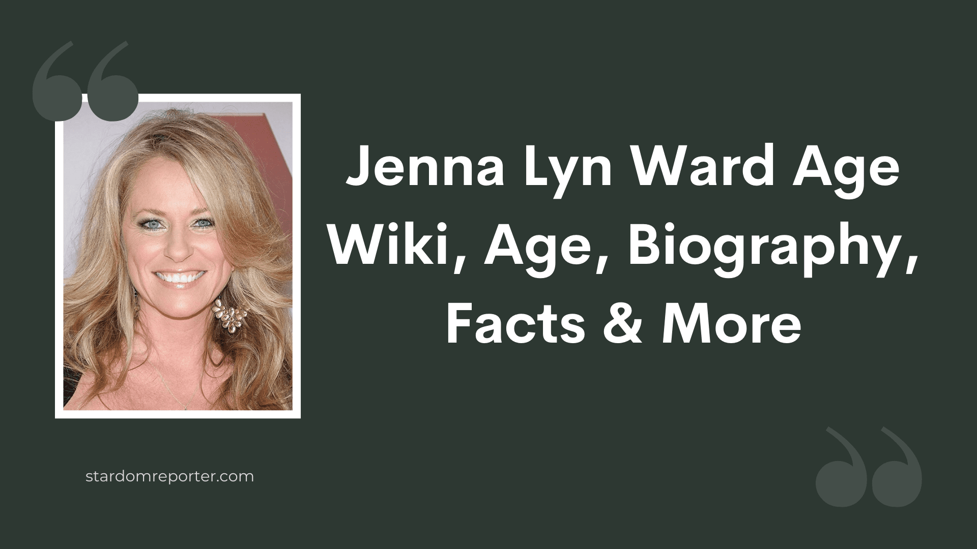 Jenna Lyn Ward Wiki, Age, Bio, Husband, Net Worth & More - 1