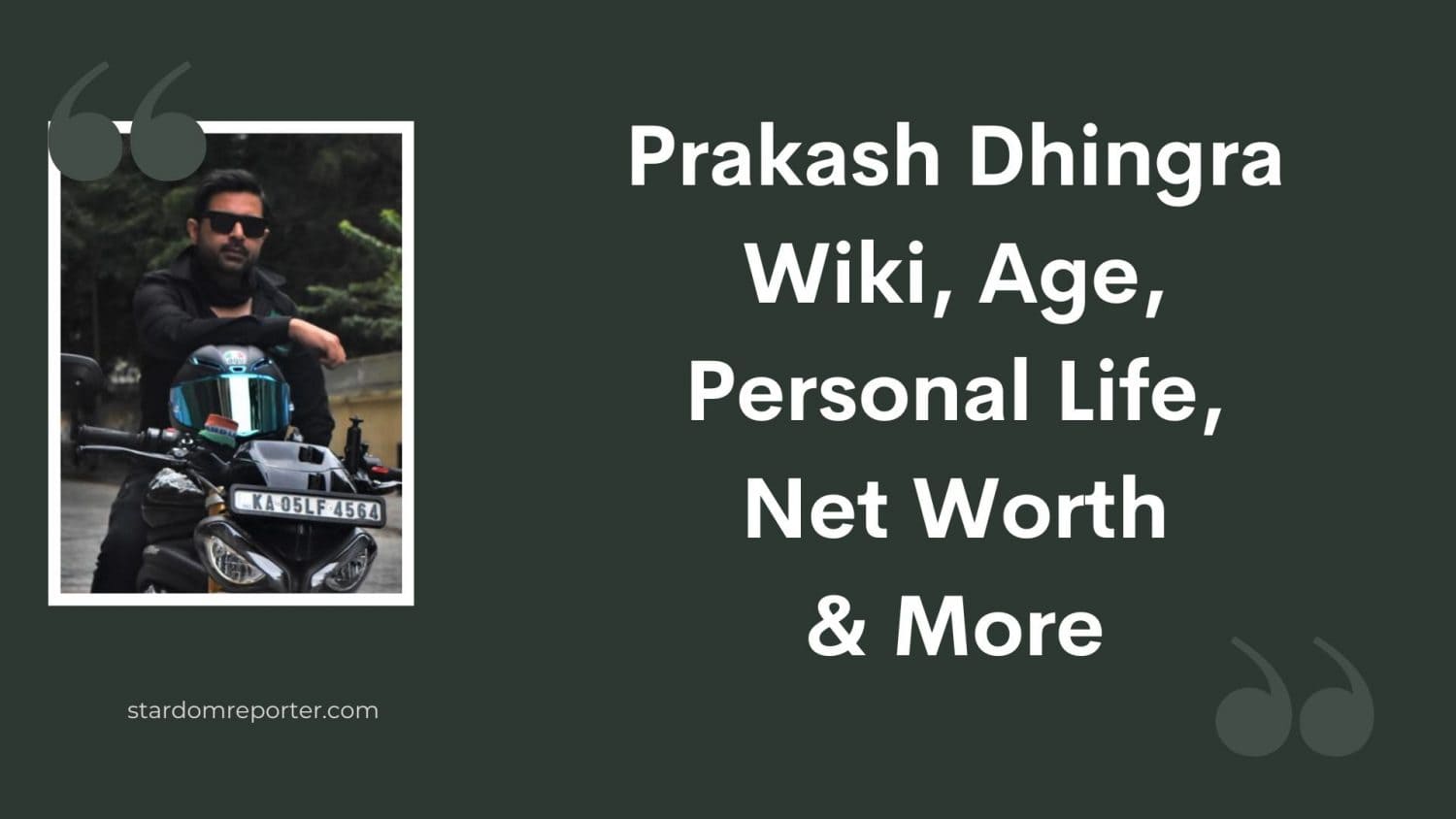 Prakash Dhingra Wiki, Age, Personal Life, Net Worth & More - 25