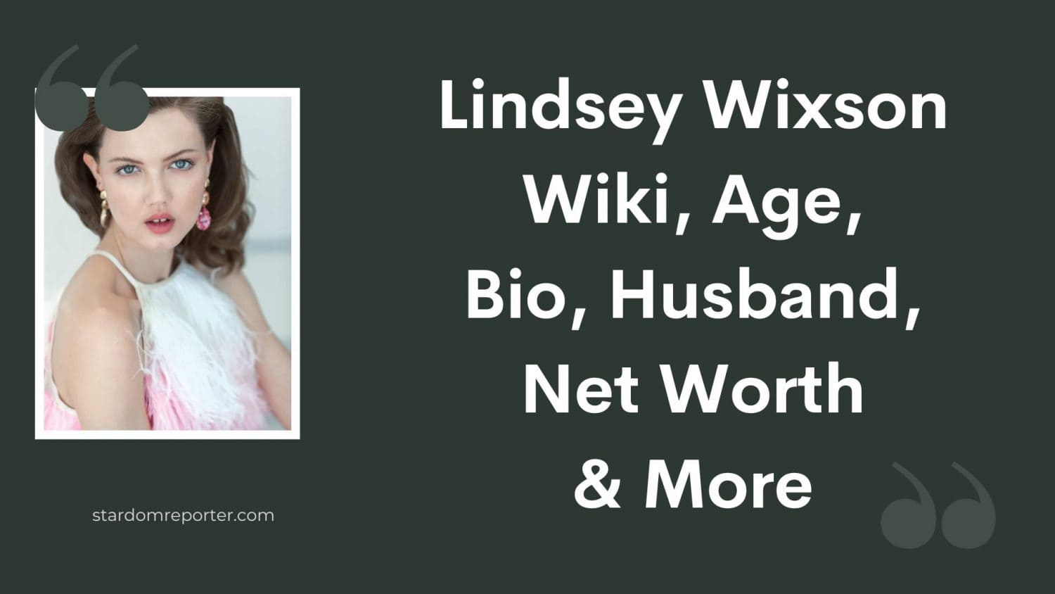 Lindsey Wixson Wiki, Age, Bio, Husband, Net Worth & More - 1