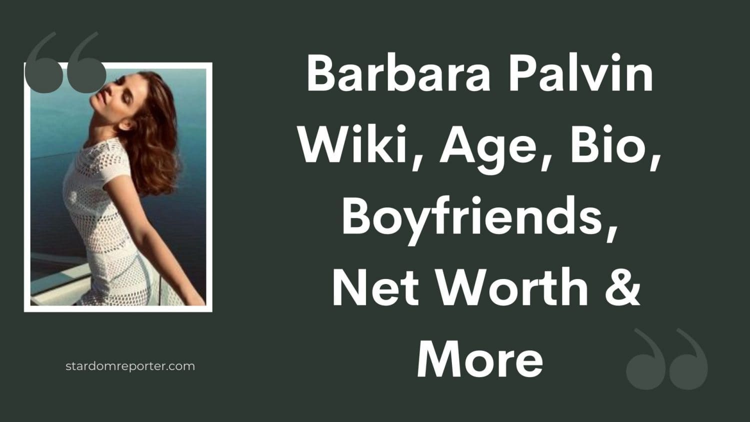 Barbara Palvin Wiki, Age, Bio, Boyfriends, Net Worth & More - 1
