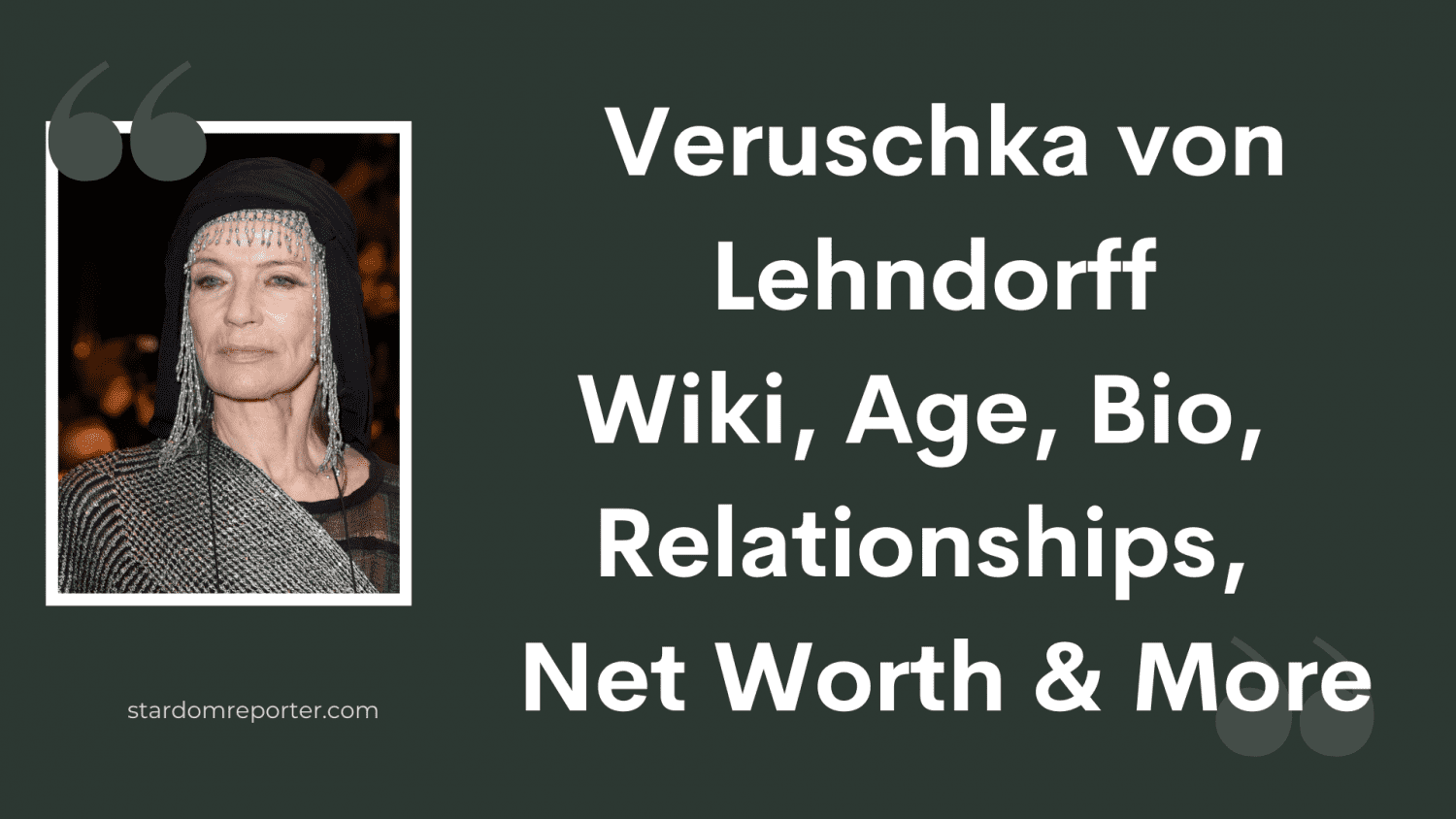 Veruschka von Lehndorff Wiki, Age, Bio, Relationships, Net Worth & More - 9